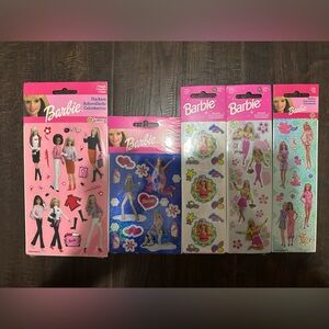 [Lot of 5] RARE Collectible Sandylion Barbie Stickers